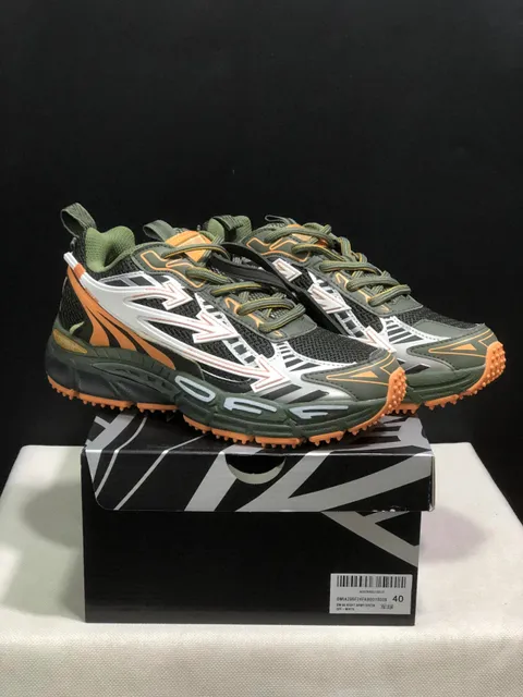 Off-White On Cloudmonster Army Green