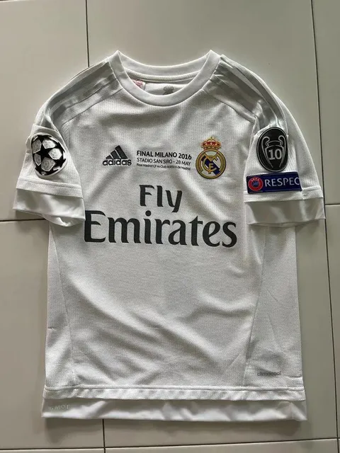 Adidas Real Madrid 2016 UCL Final Jersey