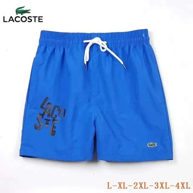 Lacoste Swim Shorts Logo Print