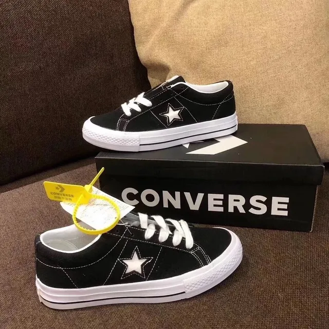 Converse One Star Black and White