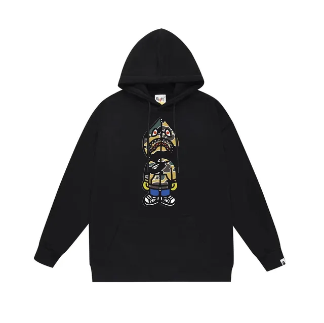 BAPE Shark Hoodie Camo Shark Graphic