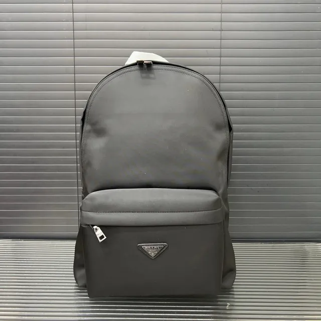 Prada Nylon Backpack Classic Triangle Logo