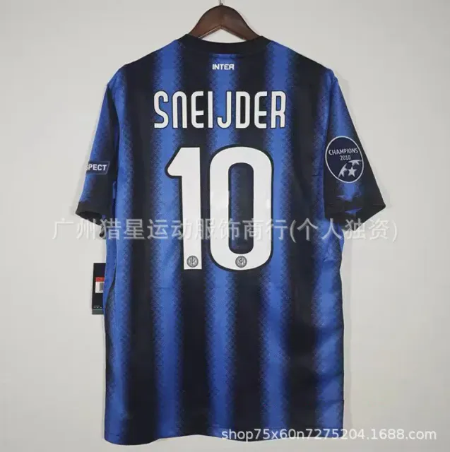 Nike Inter Milan Home Jersey Sneijder 10 Champions League 2010