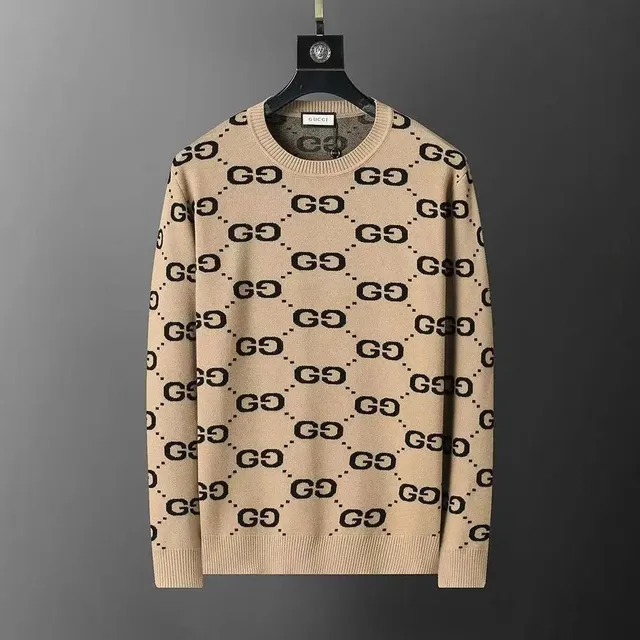 Gucci GG Knit Sweater Monogram Print