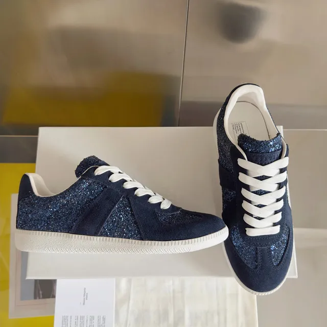 Maison Margiela Future Sneaker Glitter Navy