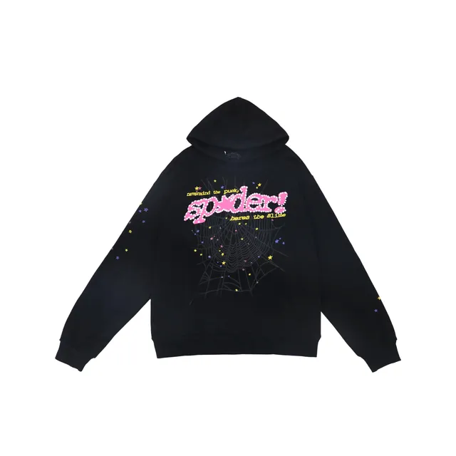Sp5der Hoodie Spider Web Graphic