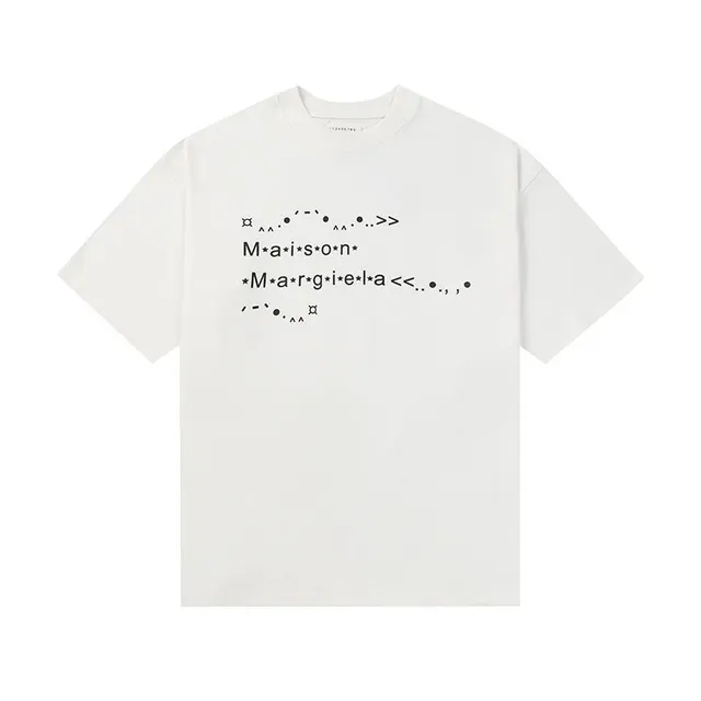 Maison Margiela T-Shirt Margiela Text Print
