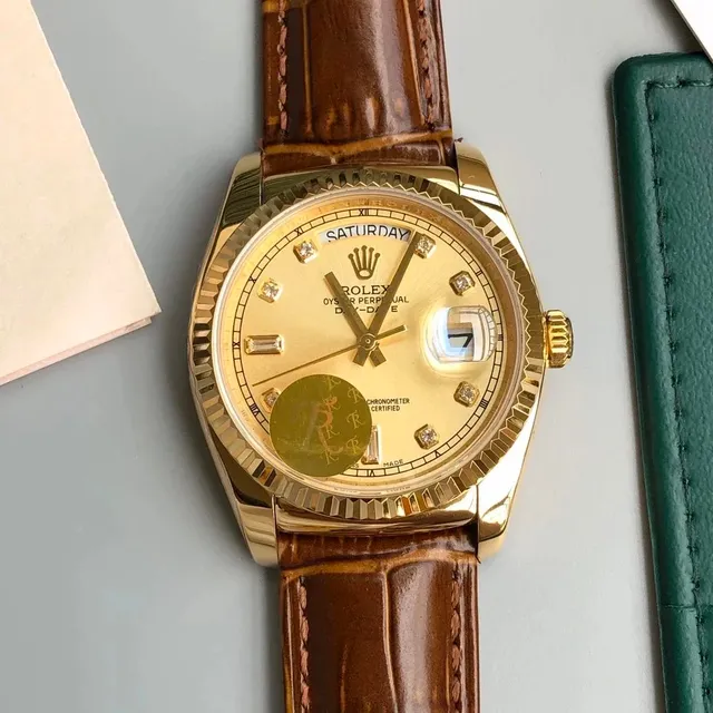 Rolex Day-Date President with Diamond Hour Markers