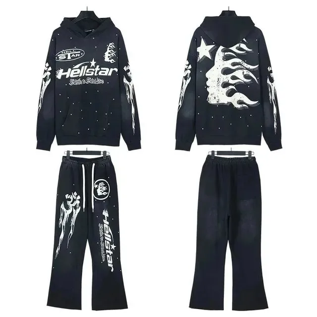 Hoodie and Sweatpants Set