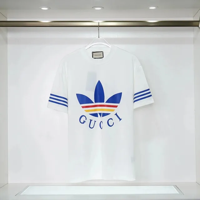 Adidas x Gucci Tee Trefoil Logo