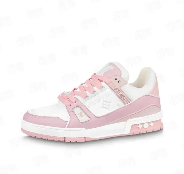 Louis Vuitton LV Trainer Pink Monogram