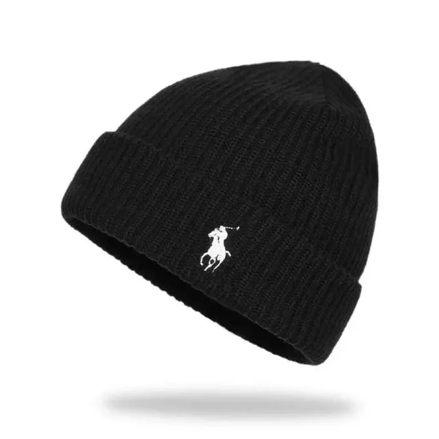Polo Ralph Lauren Polo Bear Beanie White Logo