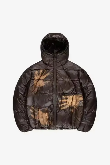 Balenciaga City Puffer Jacket Tie-Dye Print