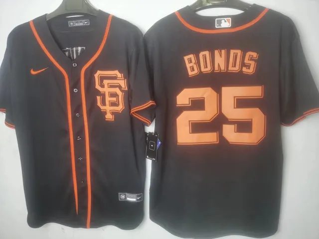 Nike San Francisco Giants Jersey Barry Bonds Name & Number