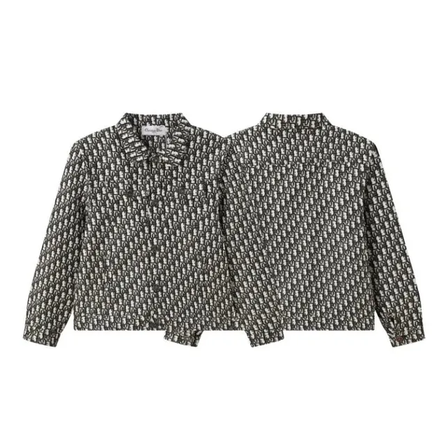 Dior Oblong Shirt Oblique Logo Print