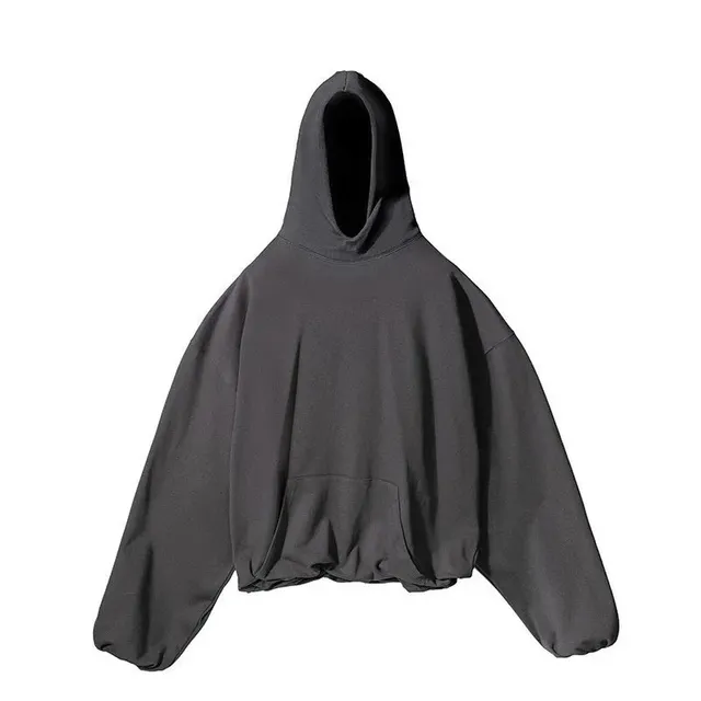Yeezy × Balenciaga Oversized Hoodie Cropped