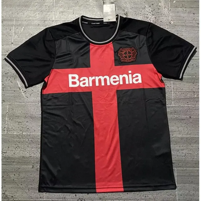Bayer Leverkusen Home Jersey Barmenia Sponsor