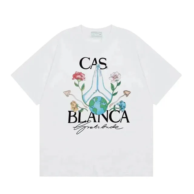 Casablanca Graphic Tee Gratitude Print