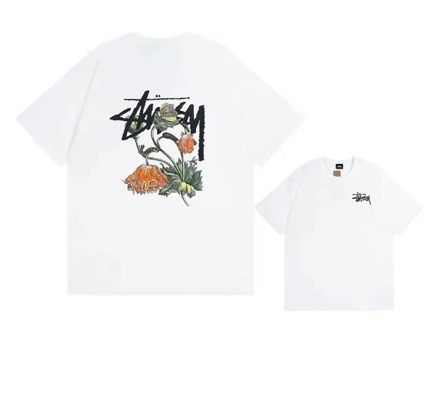 Stüssy Graphic Tee Floral Print