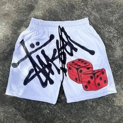 Stüssy Mesh Shorts Dice Graphic