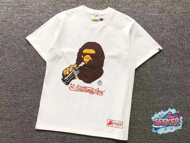 BAPE Coca-Cola Tee Ape Holding Coke Bottle