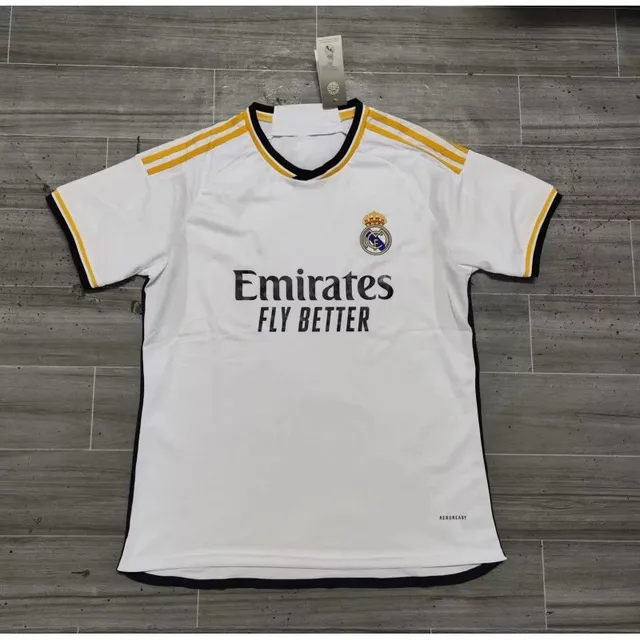 Adidas Real Madrid Home Jersey Emirates Fly Better