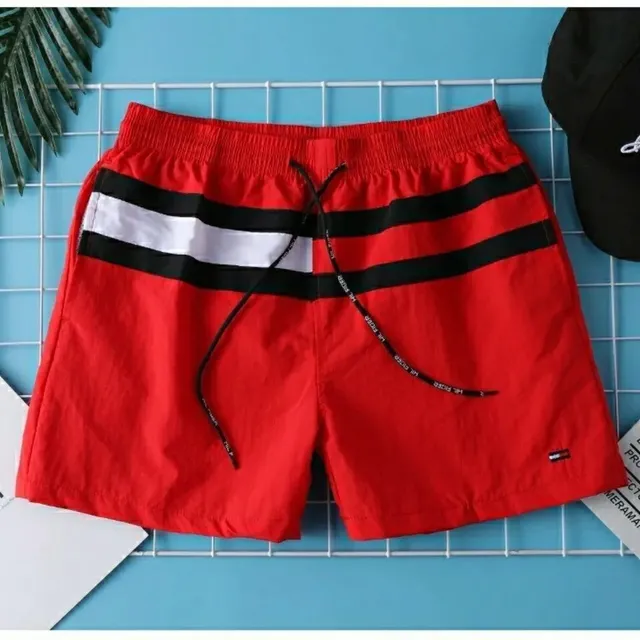 Tommy Hilfiger Swim Shorts Striped Waistband