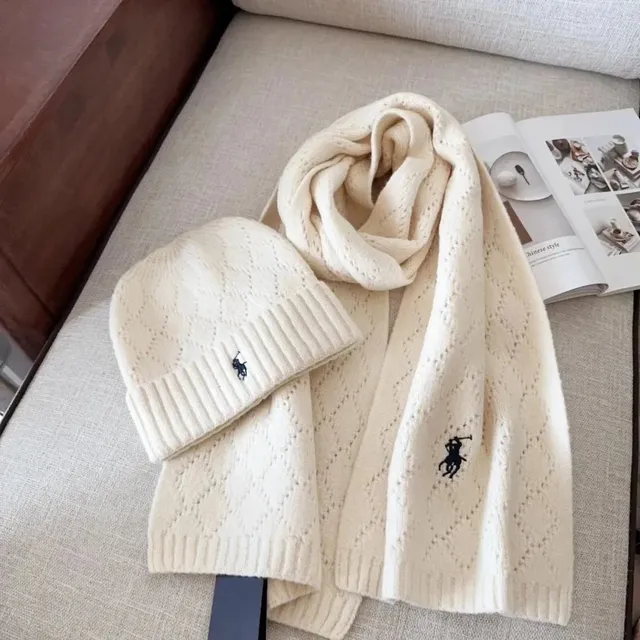 Polo Ralph Lauren Knit Set Cable Knit with Pony Logo