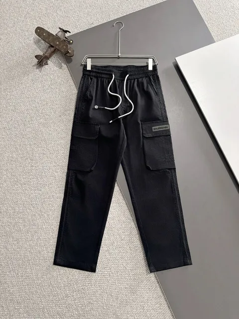 Balenciaga Cargo Pants Logo Patch