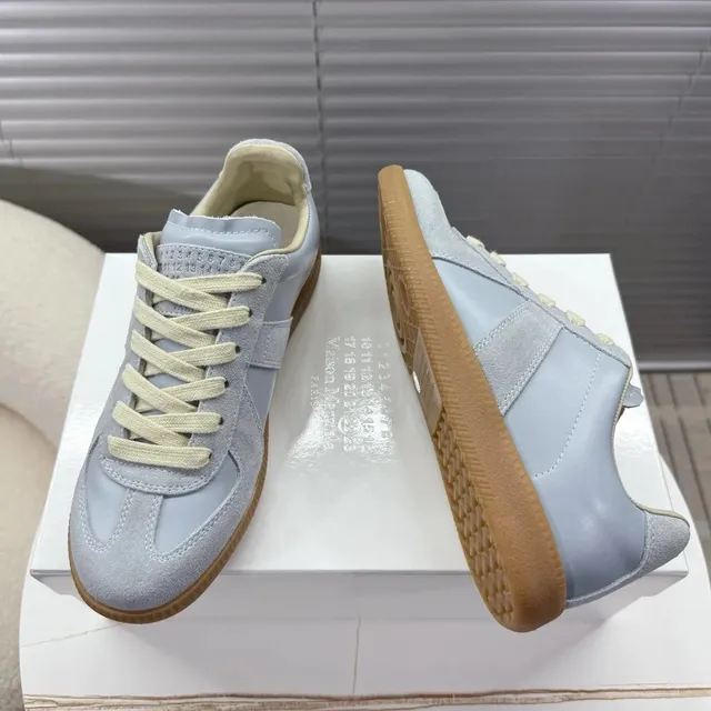 Maison Margiela Future Sneaker Light Grey Suede Leather