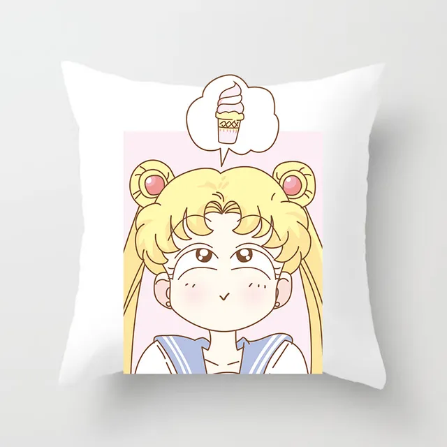 Decorative Pillow Sailor Moon Illustration