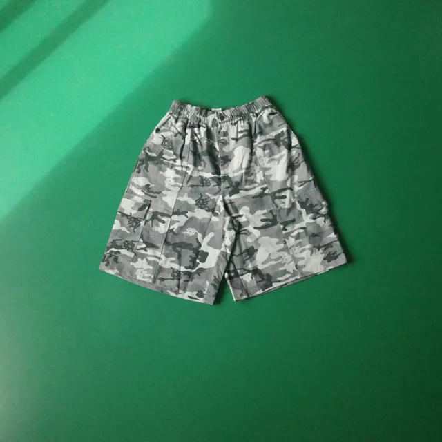 Cargo Shorts Camouflage Print