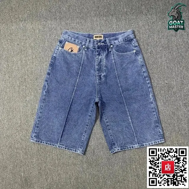 Denim Genes Denim Shorts Mid Wash