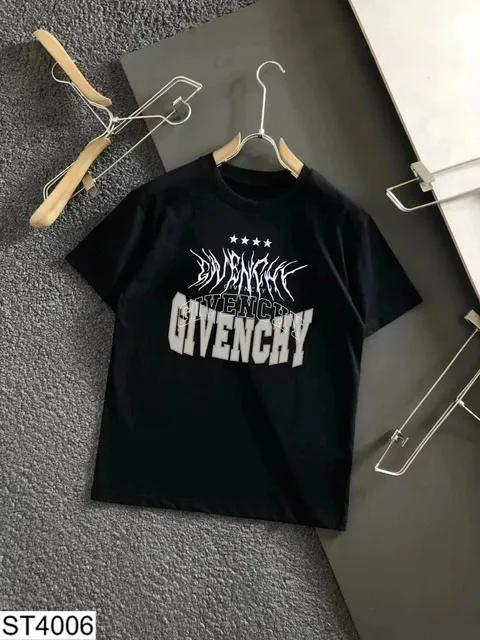 Givenchy Graphic Tee Distorted Logo
