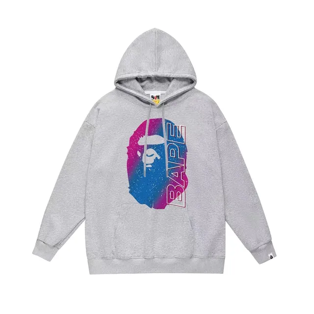 BAPE Hoodie Galaxy Ape Head Print