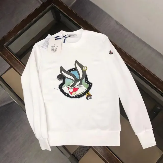 Moncler Crewneck Sweatshirt Bugs Bunny Graphic