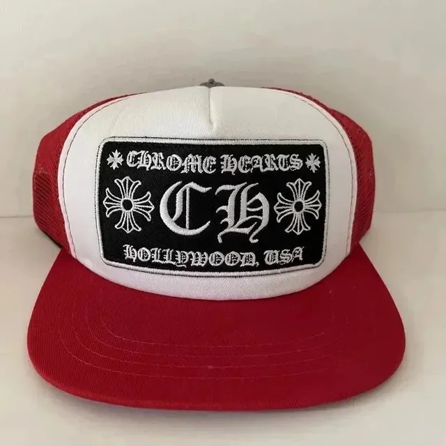 Chrome Hearts Trucker Cap CH Logo Patch
