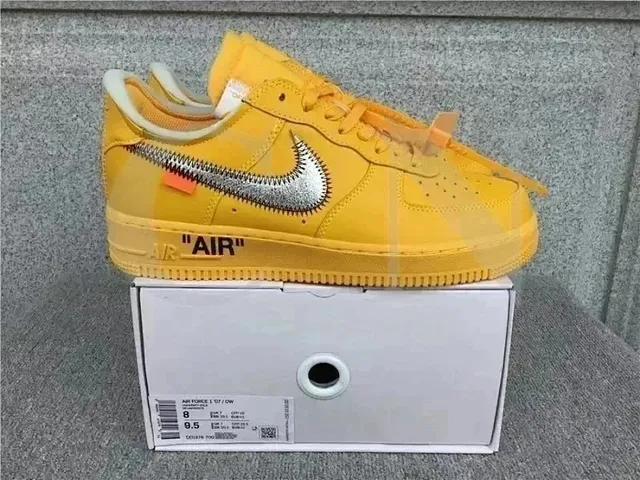 Nike Air Force 1 Low Off-White Yellow