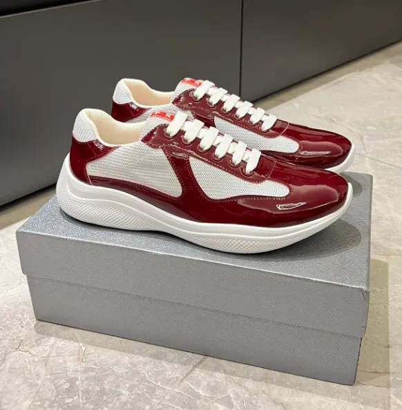 Prada sneakers Glossy Patent Leather
