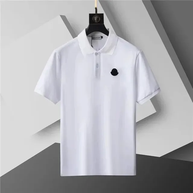 Moncler Polo Shirt Black Logo