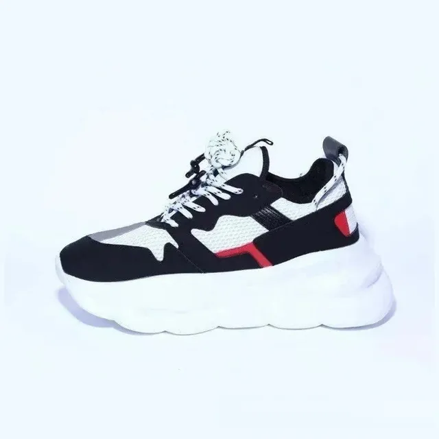 Balenciaga Triple S Black White Red
