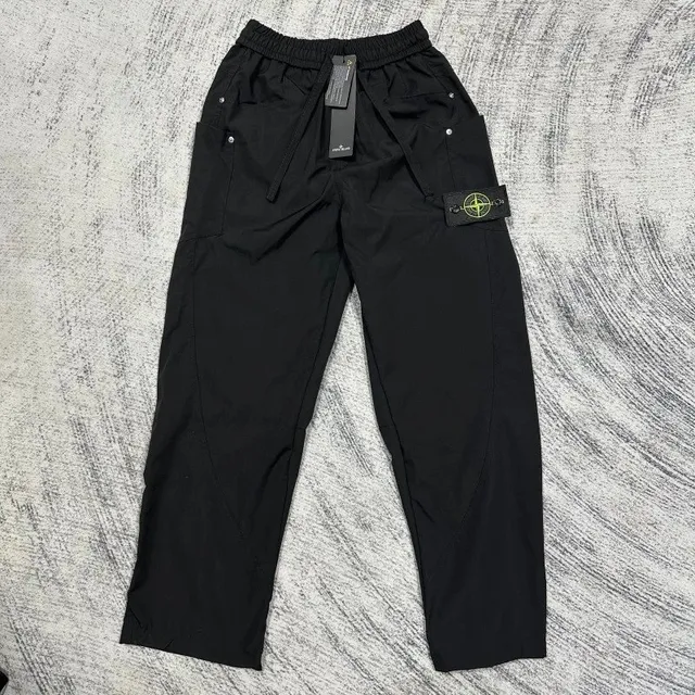 Stone Island Cargo Trousers Black with Compass Patch