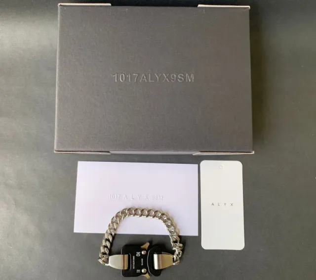1017 ALYX 9SM Chain Bracelet Hardware Buckle