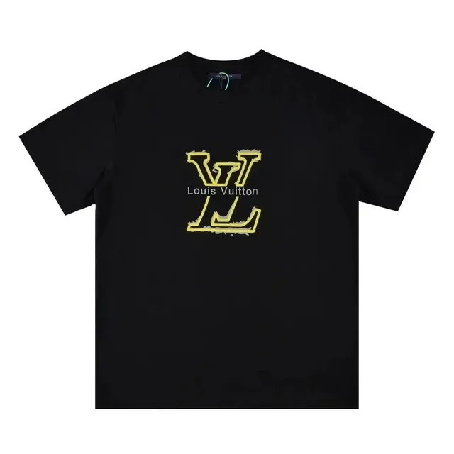 Louis Vuitton T-Shirt Neon LV Logo