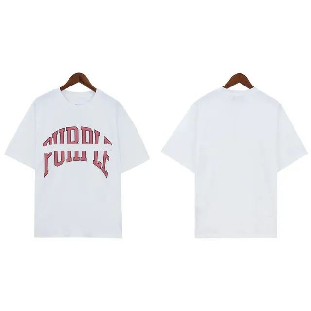 Palm Angels Arch Logo Tee Red Arch Print