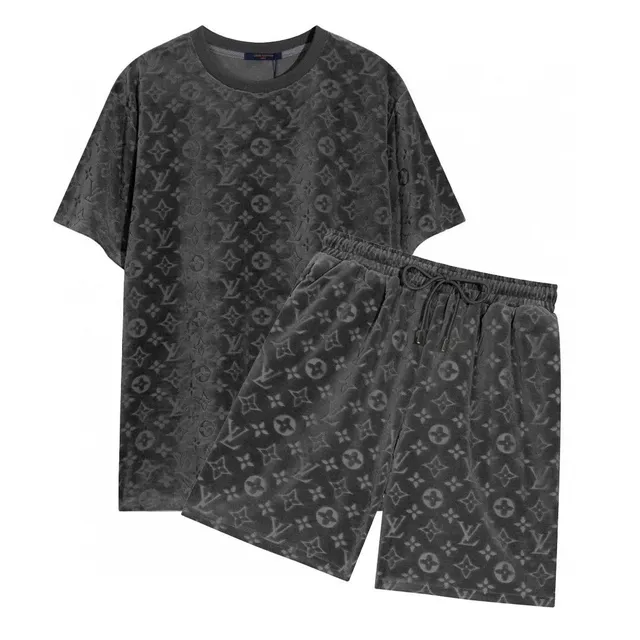 Louis Vuitton Velvet Monogram Set All-Over Monogram
