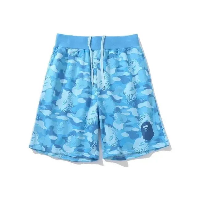 BAPE Camouflage Shorts Ape Head Print