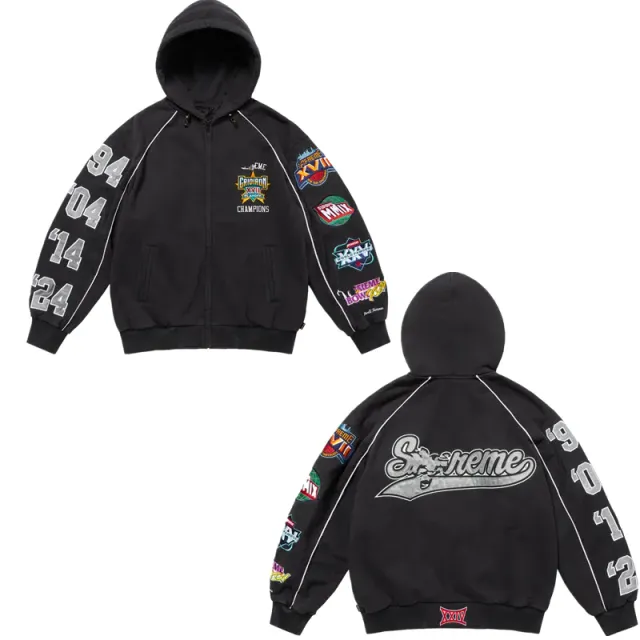 Supreme Championship Patch Jacket Black