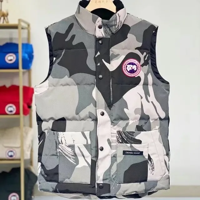 Canada Goose Puffer Vest Camouflage Print