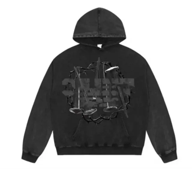 Gallery Dept. Hoodie Distressed Scales Graphic